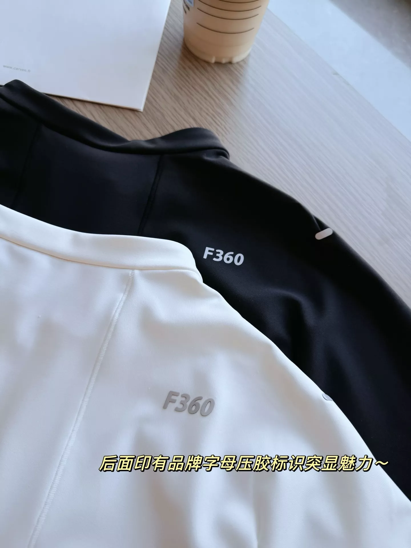 데상트 러닝 여성용 F360 반집업 긴소매 티 상세 이미지 17