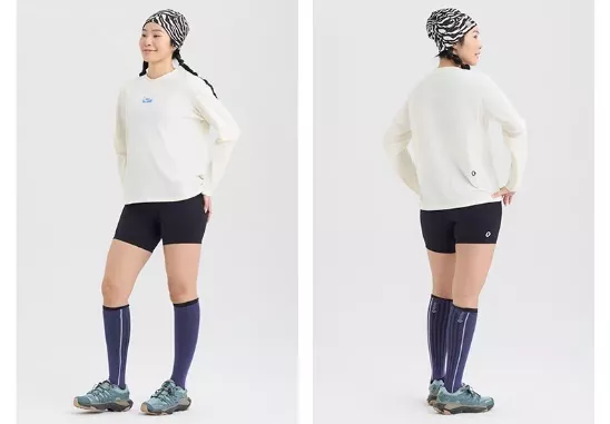 노브랜드 아웃도어 경량 기능성 긴소매 티 상세 이미지 6