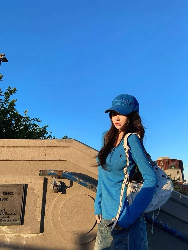 랄프로렌 텍스처 코튼 긴소매 티셔츠 상세 이미지 8