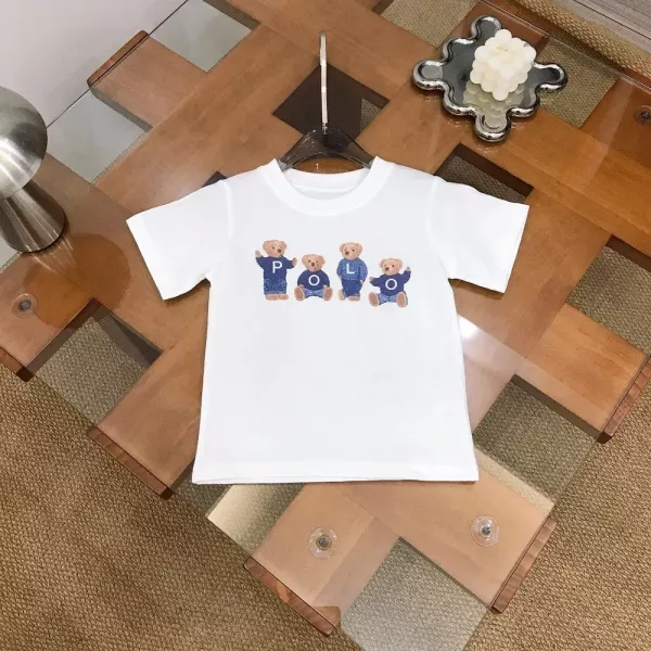 랄프로렌 테디베어 프린트 반소매 티셔츠