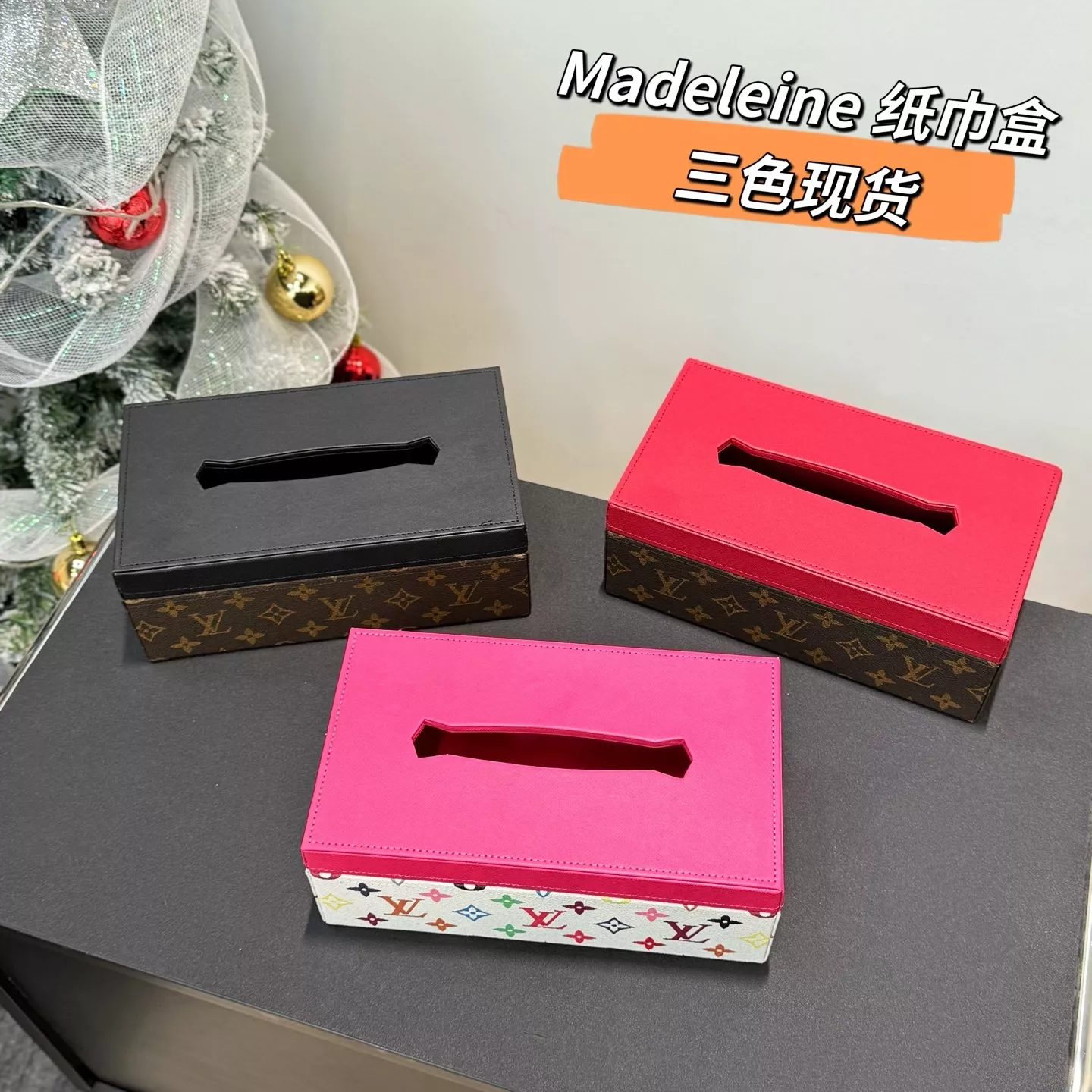 루이비통 모노그램 하드형 티슈 보관 케이스 상세 이미지 45