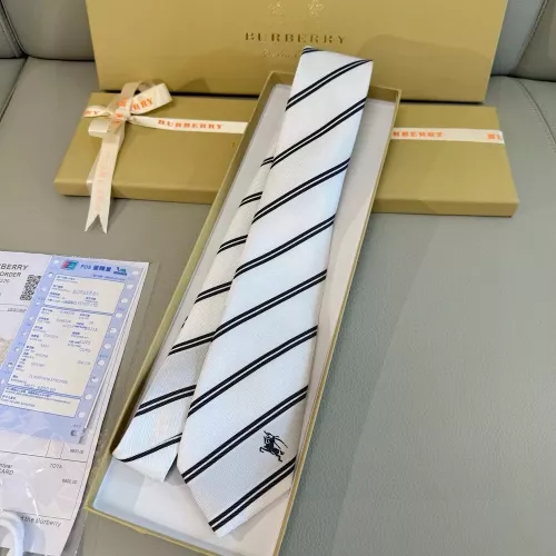 버버리 빈티지 체크 실크 넥타이