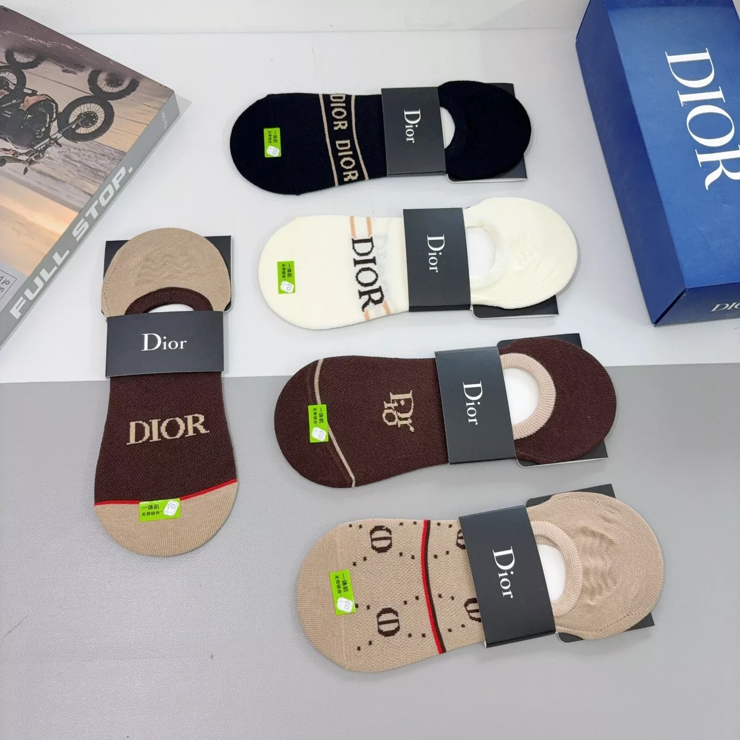 디올 클래식 로고 덧신 양말 상세 이미지 7