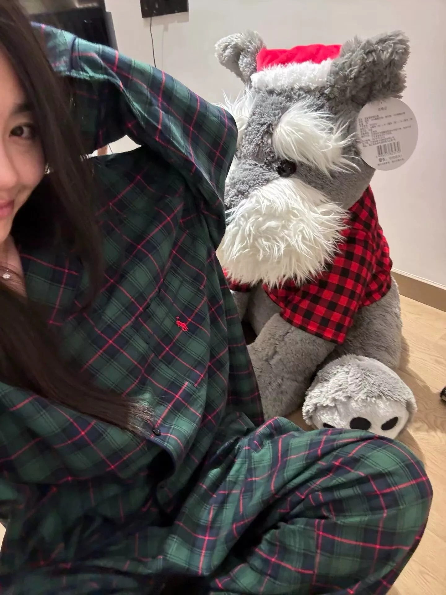 랄프로렌 빈티지 그린 체크 홈웨어 세트 상세 이미지 22