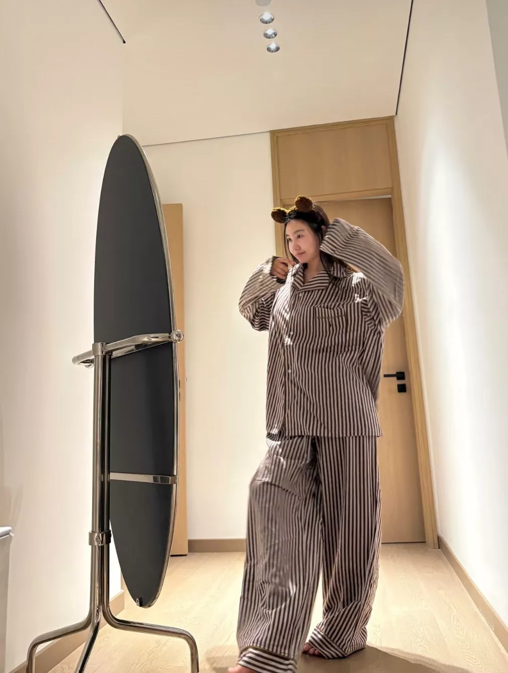 랄프로렌 빈티지 그린 체크 홈웨어 세트 상세 이미지 55