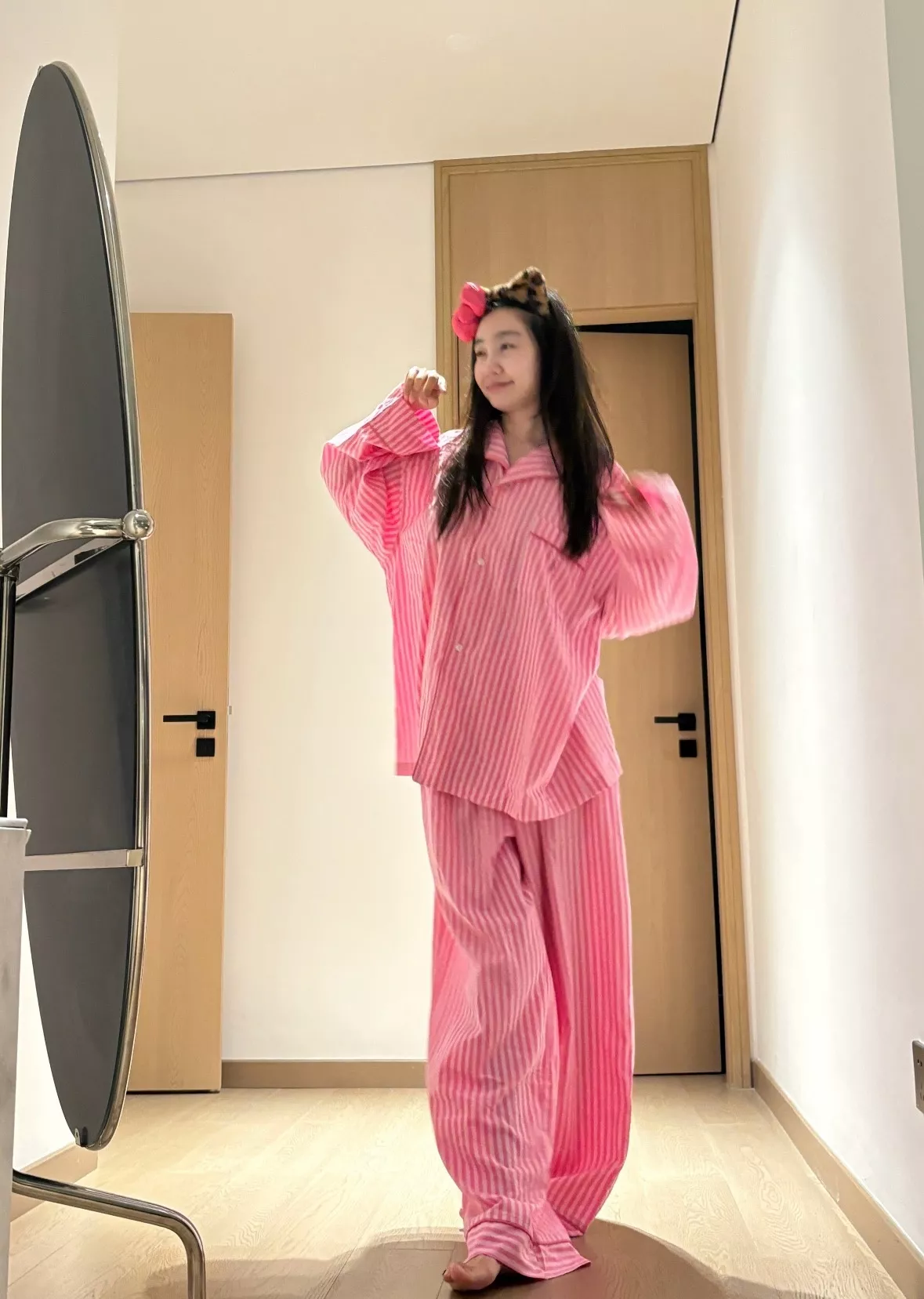 랄프로렌 빈티지 그린 체크 홈웨어 세트 상세 이미지 49