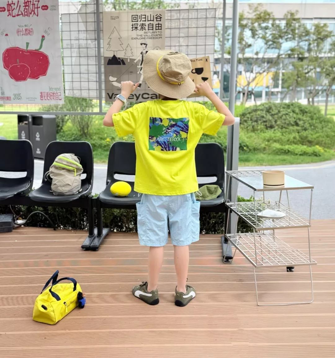 아크테릭스 전후면 버드 프린트 코튼 반팔티 상세 이미지 33