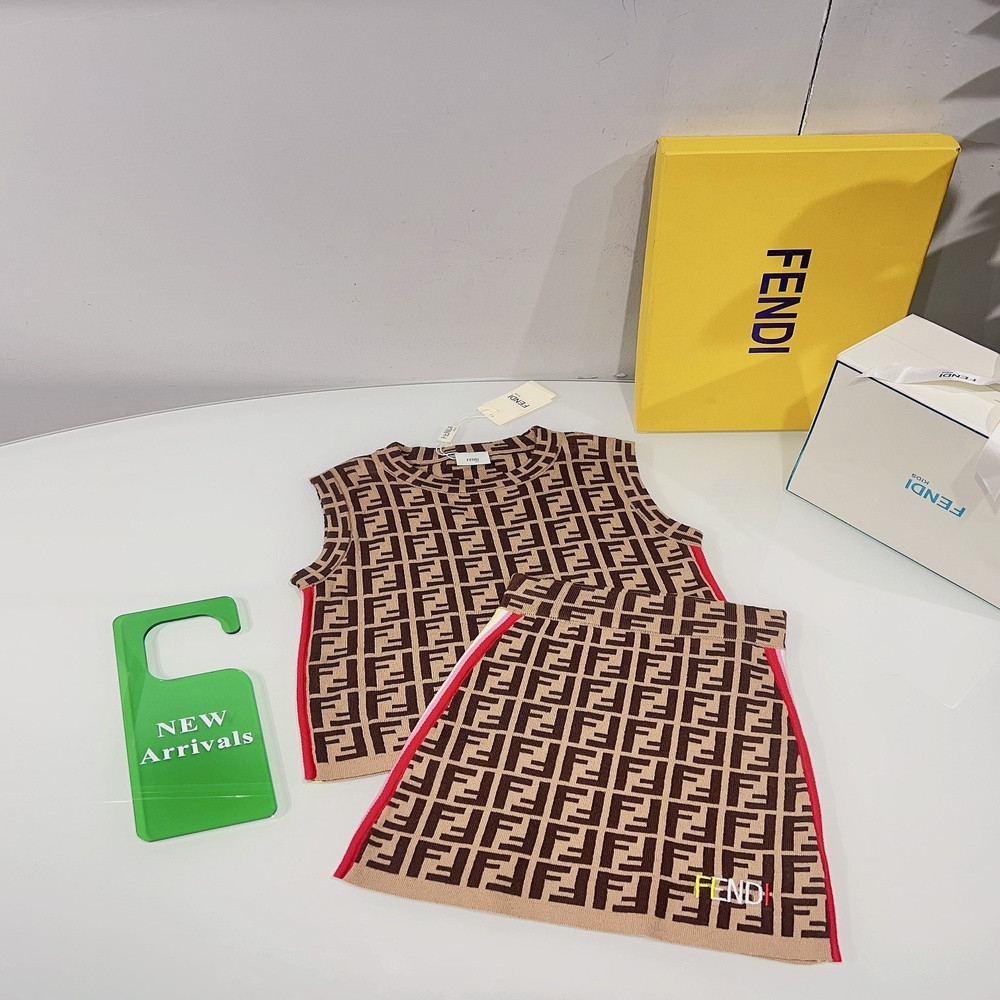 펜디 모노그램 니트 상하 세트