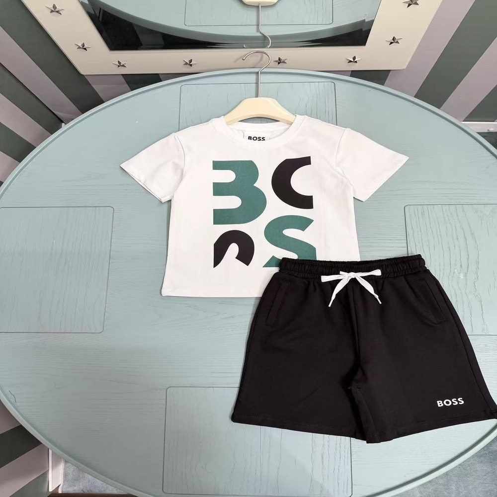 보스 아동 반소매 상하 세트