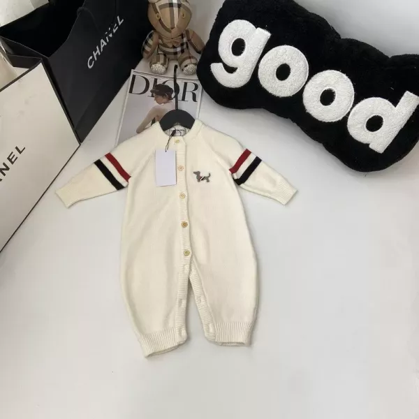 톰브라운 유아 니트 강아지 우주복
