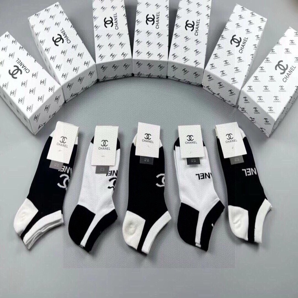 샤넬 여성 로고 양말