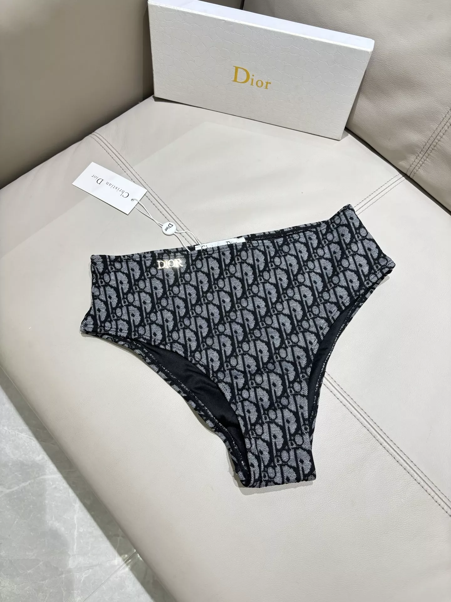 디올 로고 프린트 원피스 수영복 상세 이미지 12