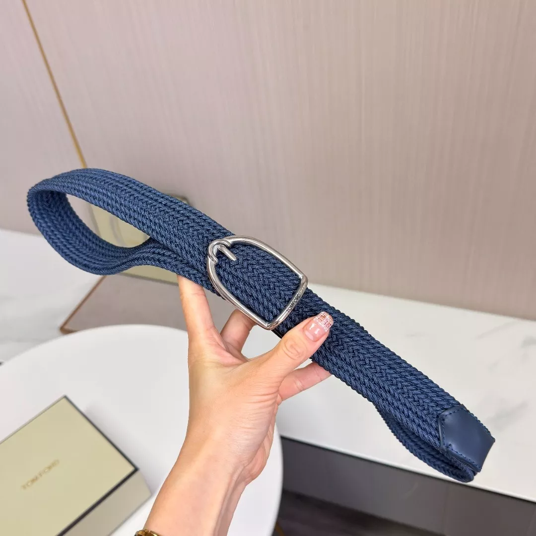 톰포드 레터 버클 양면 벨트 상세 이미지 3