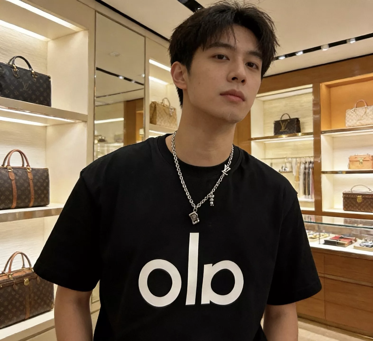 루이비통 빈티지 실버 체인 목걸이 상세 이미지 7