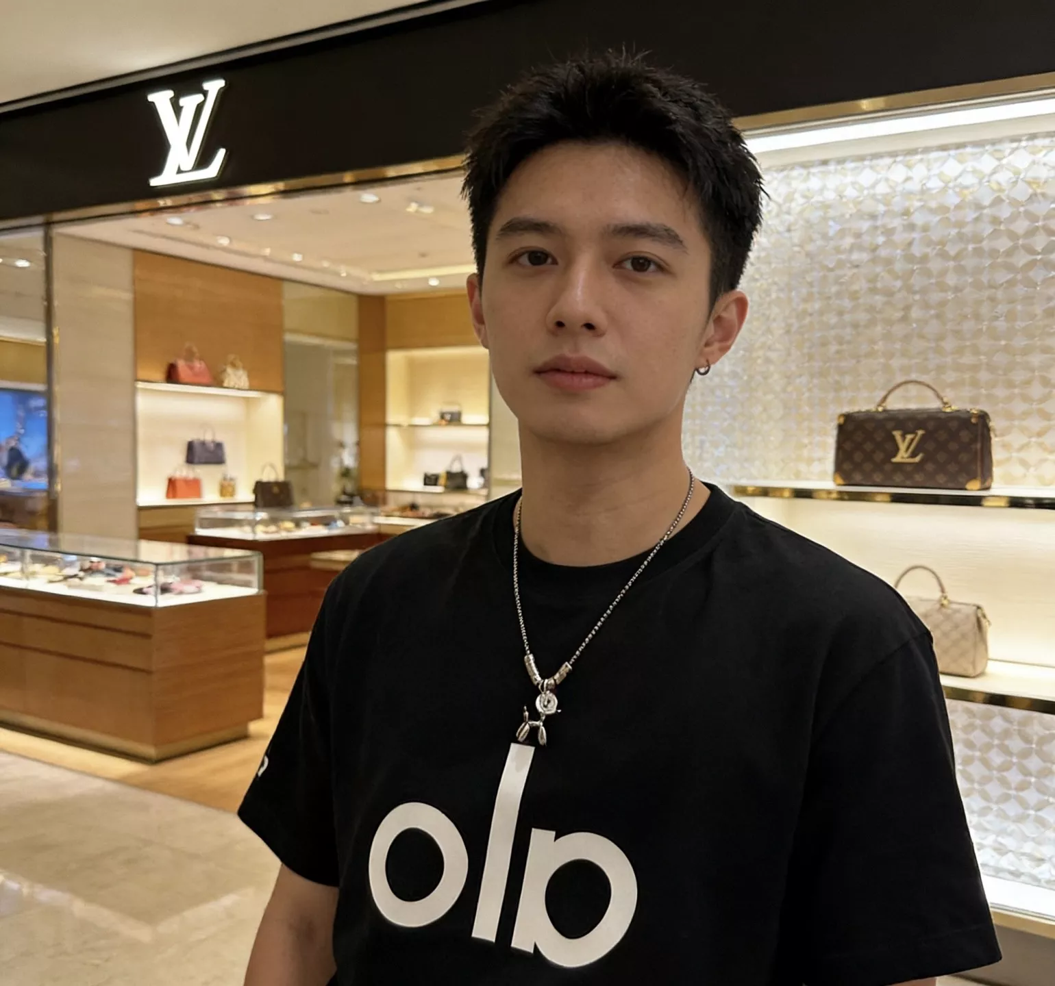 루이비통 빈티지 실버 체인 목걸이 상세 이미지 7
