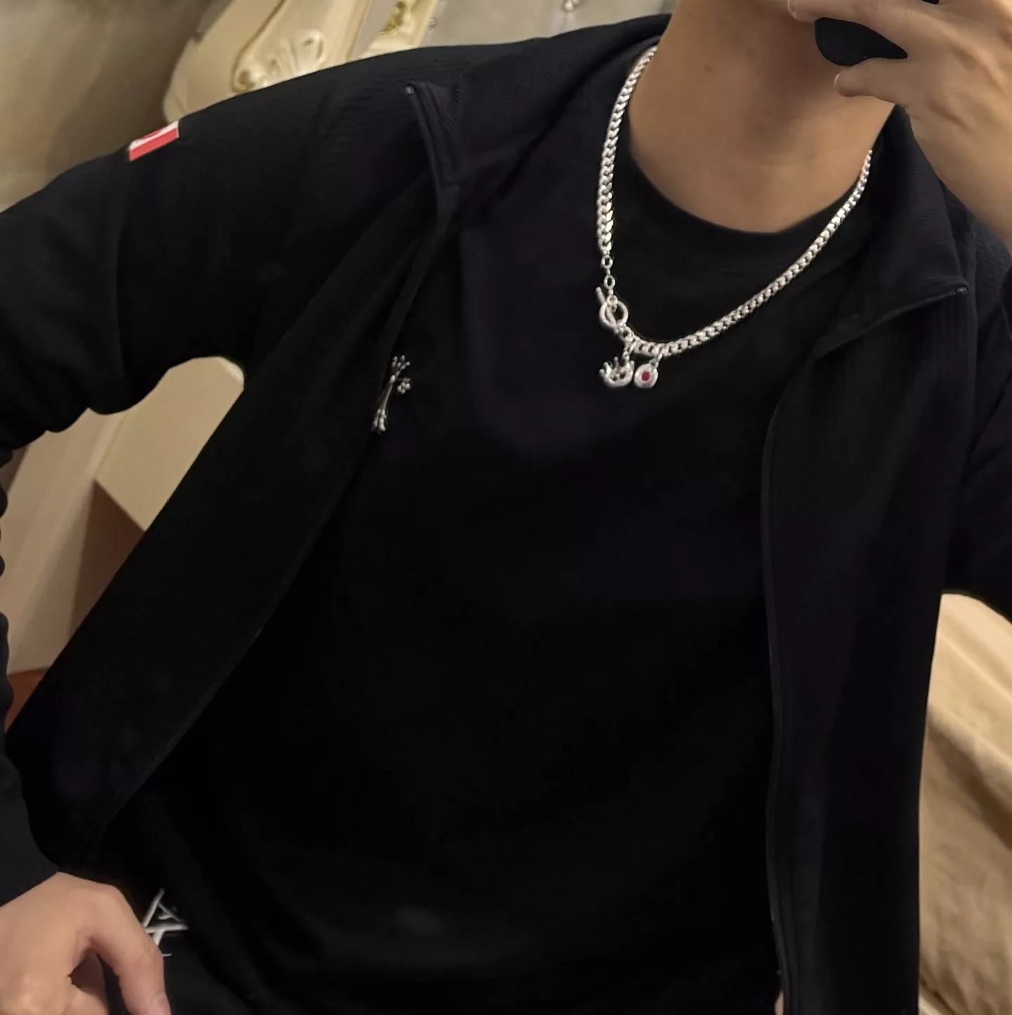 티파니앤코 실버 체인 목걸이 상세 이미지 9