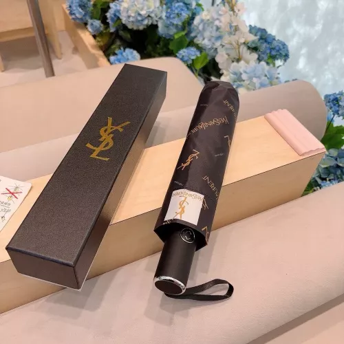 입생로랑 그라데이션 삼단 전자동 접이식 양우산