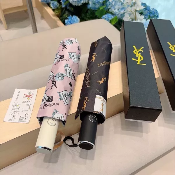입생로랑 그라데이션 삼단 전자동 접이식 우산