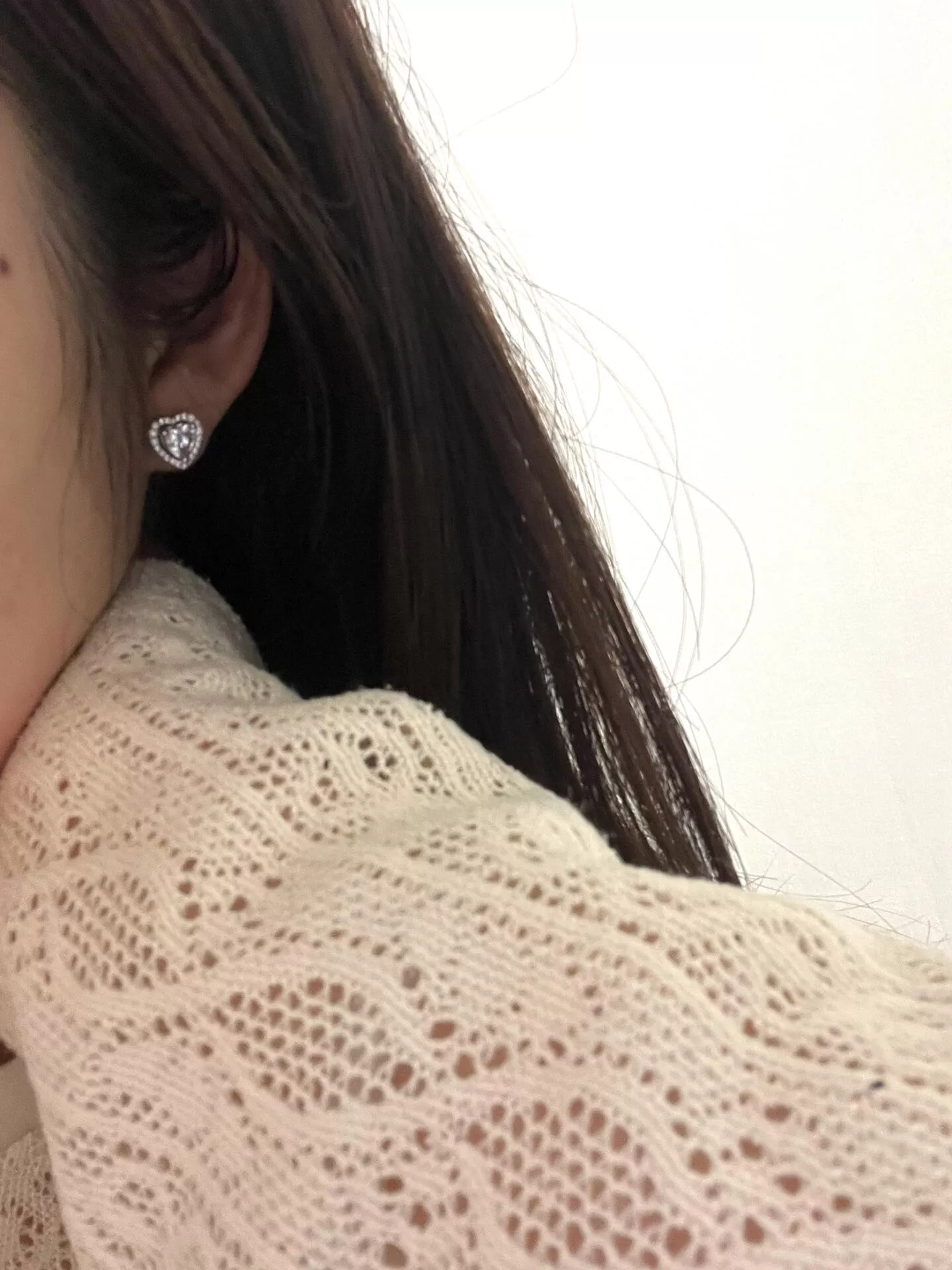 판도라 하트 모양 모이사나이트 주얼리 세트 상세 이미지 19
