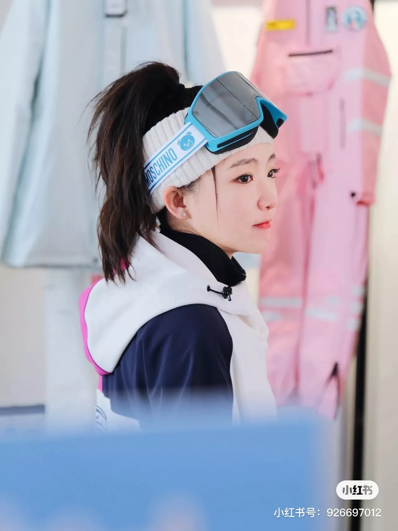 모스키노 자석형 더블 렌즈 스키 고글 상세 이미지 8