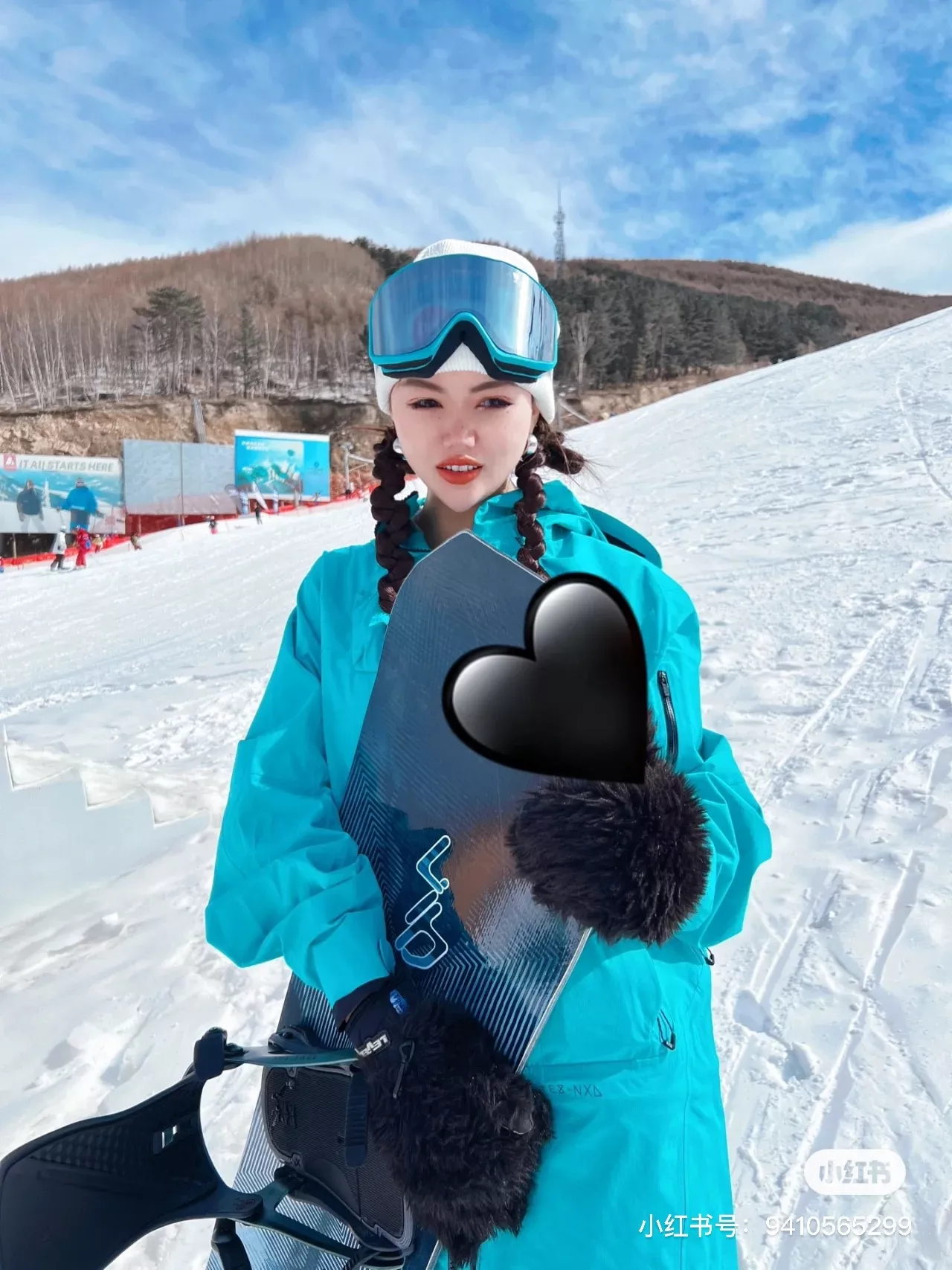 모스키노 자석형 더블 렌즈 스키 고글 상세 이미지 10
