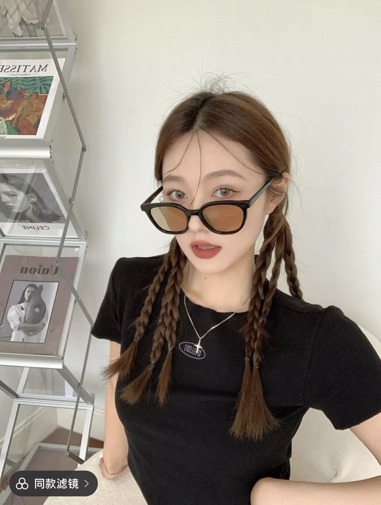 젠틀몬스터 사각 라인 선글라스 상세 이미지 16