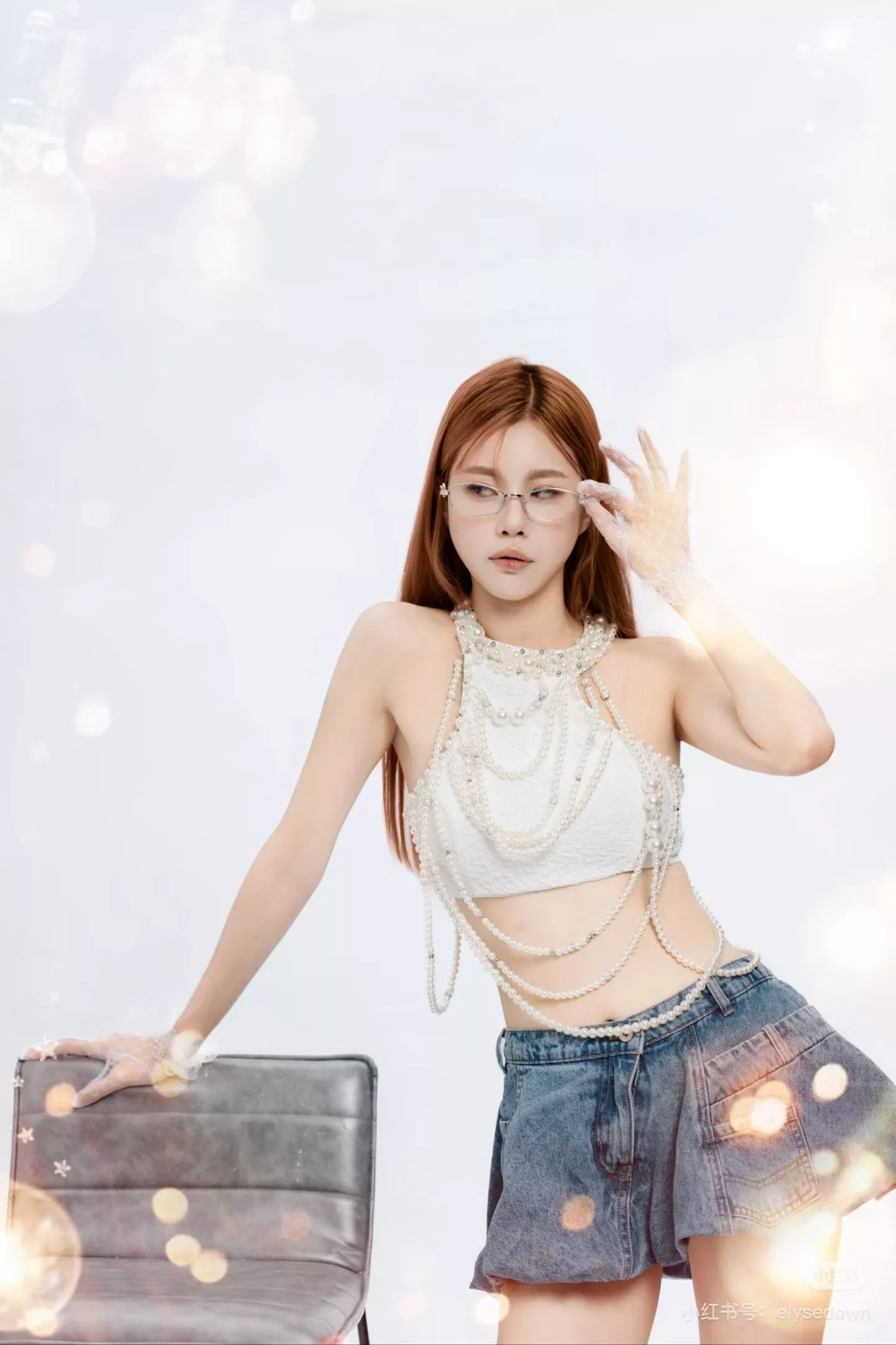 젠틀몬스터 주얼리 장식 오벌 블루라이트 안경 상세 이미지 70
