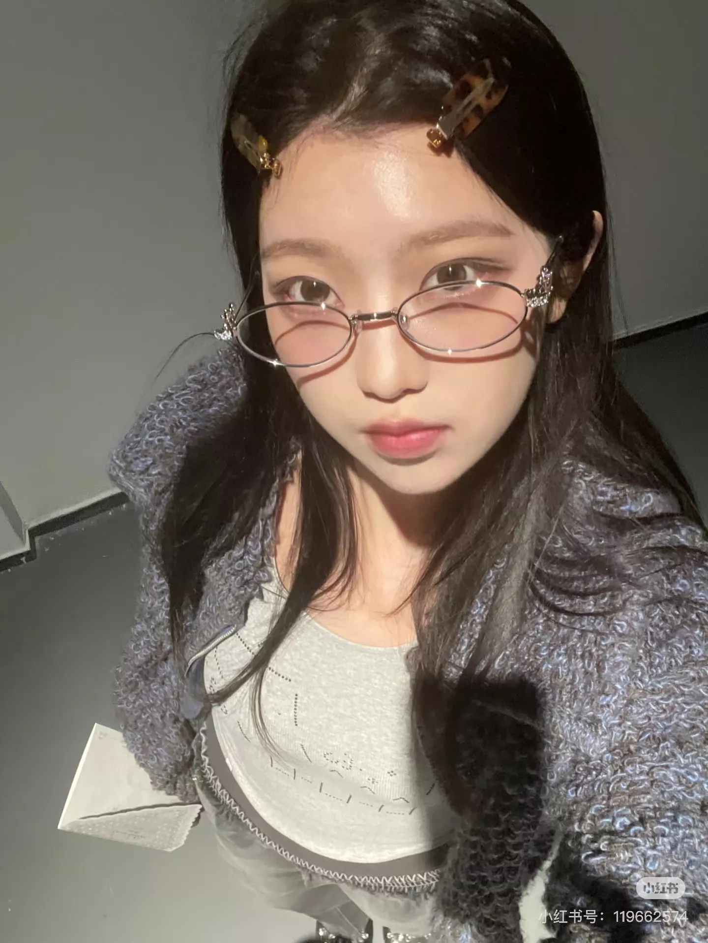젠틀몬스터 주얼리 장식 오벌 블루라이트 안경 상세 이미지 67