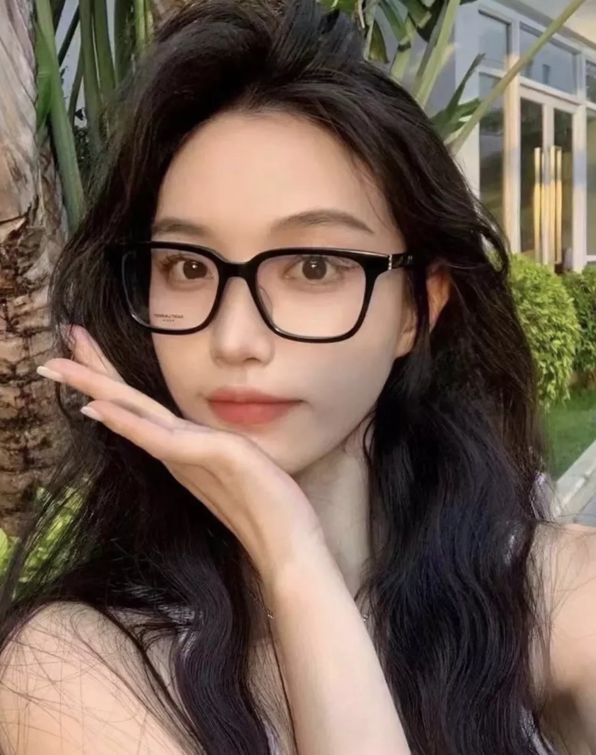 입생로랑 인터로킹 로고 안경테 상세 이미지 18