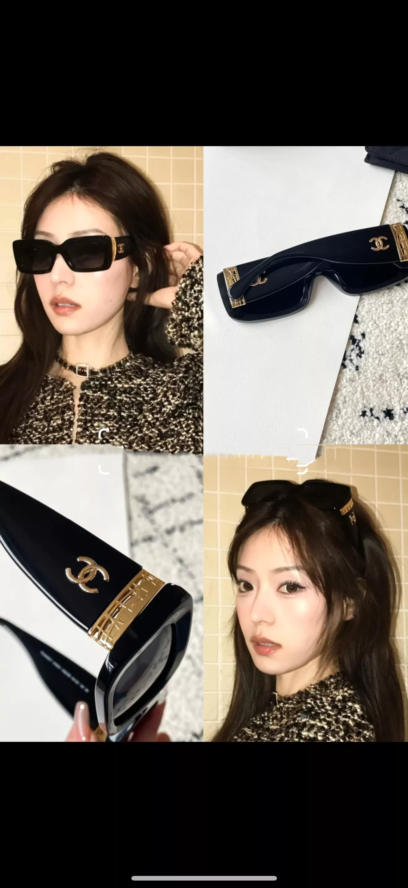 샤넬 클래식 블랙 선글라스 상세 이미지 30