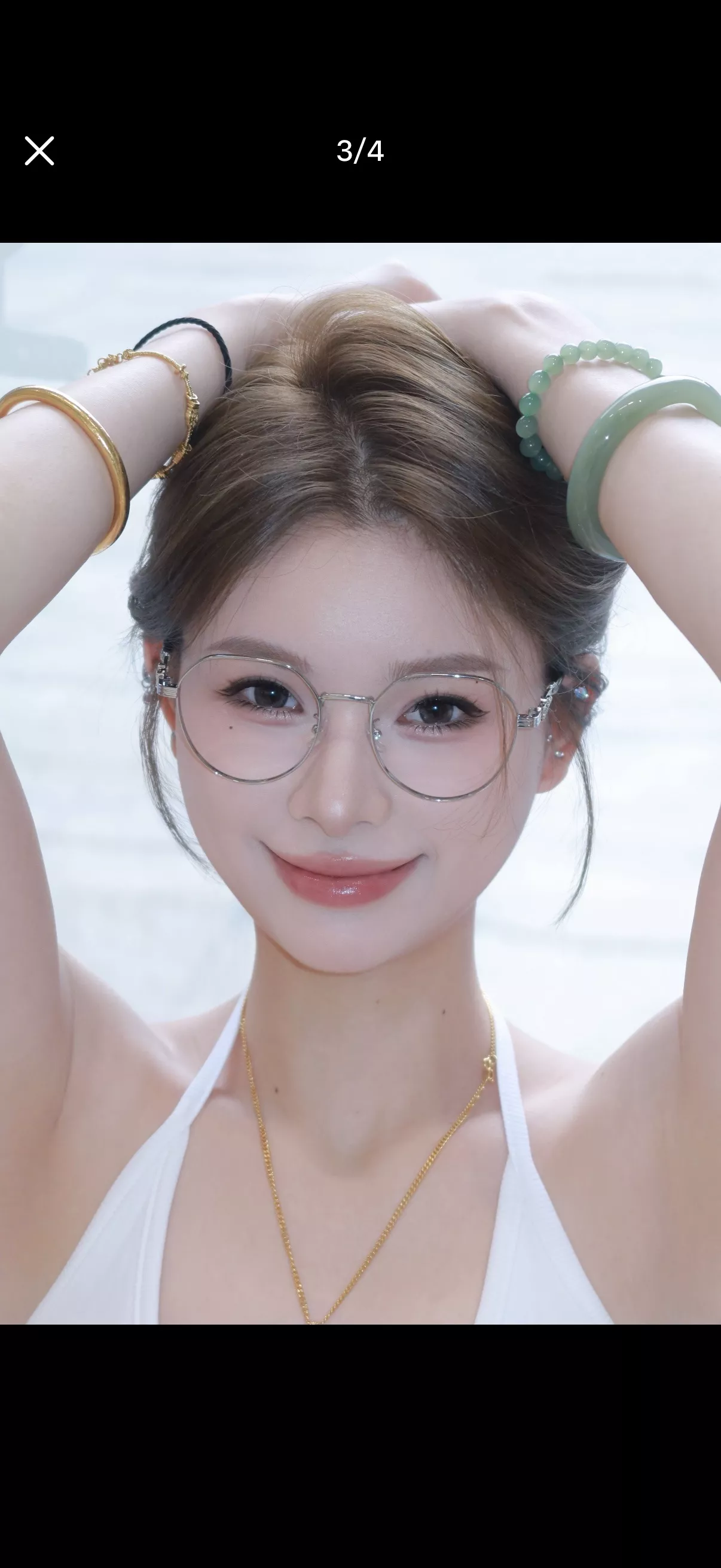 쇼파드 퓨어 티타늄 안경테 상세 이미지 56
