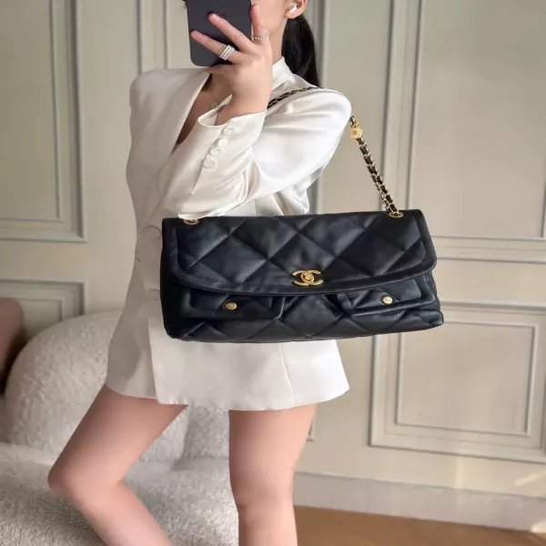 샤넬 퀼팅 체인 플랩 백