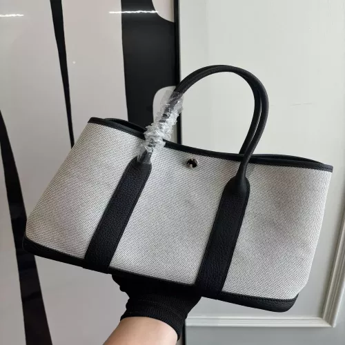 에르메스 캔버스 배색 데일리 백