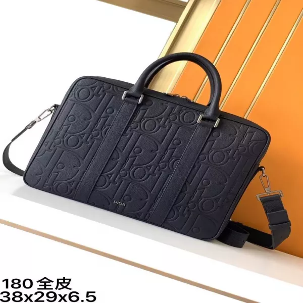 디올 엠보 로고 투웨이 브리프 케이스