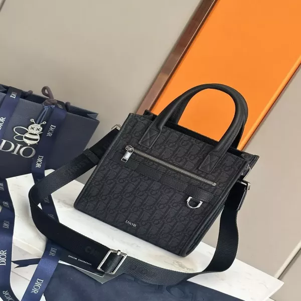 디올 오블리크 패턴 사파리 미니 백