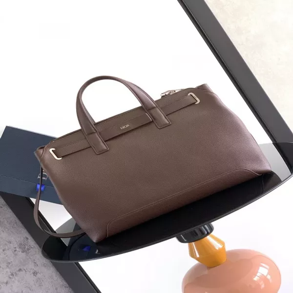 디올 노르망디 가죽 핸드백