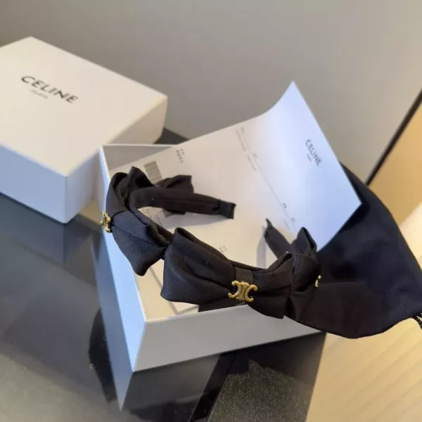 셀린느 리본 장식 헤어 액세서리
