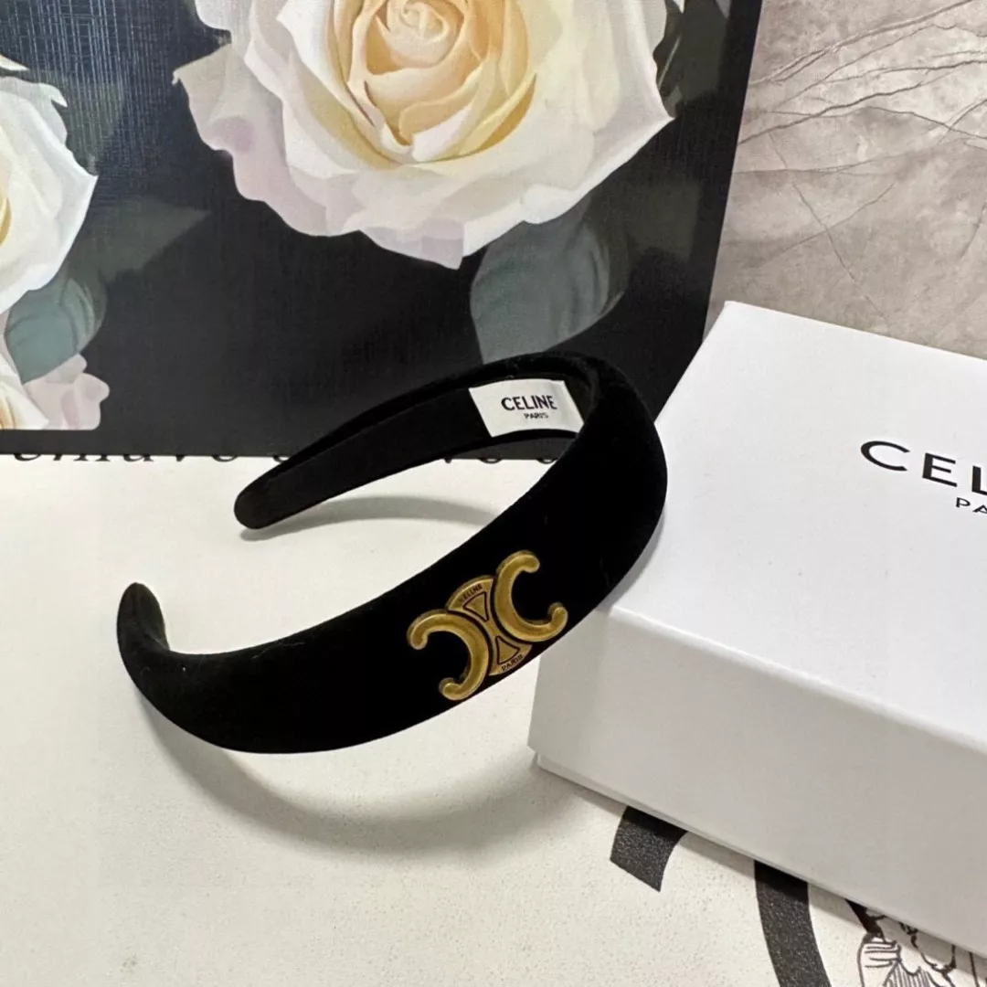 셀린느 벨벳 헤어밴드 상세 이미지 5