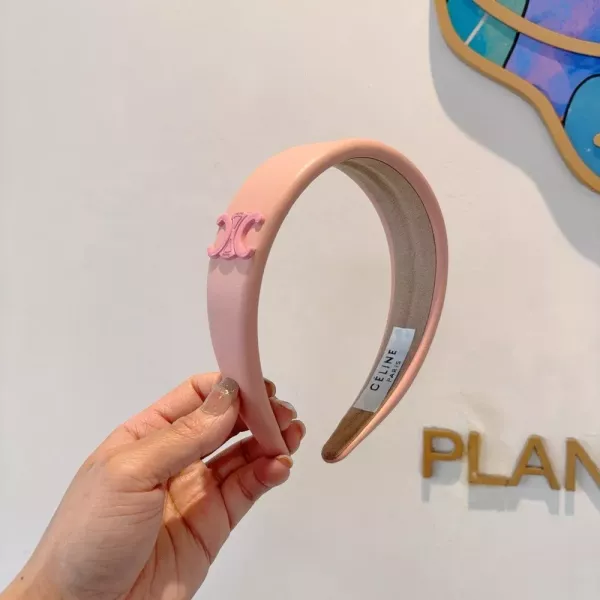 셀린느 클래식 양가죽 헤어밴드