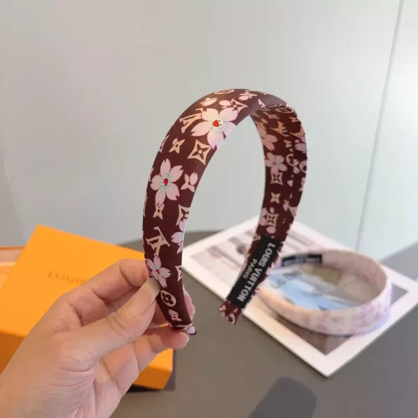 루이비통 벚꽃 패턴 헤어밴드