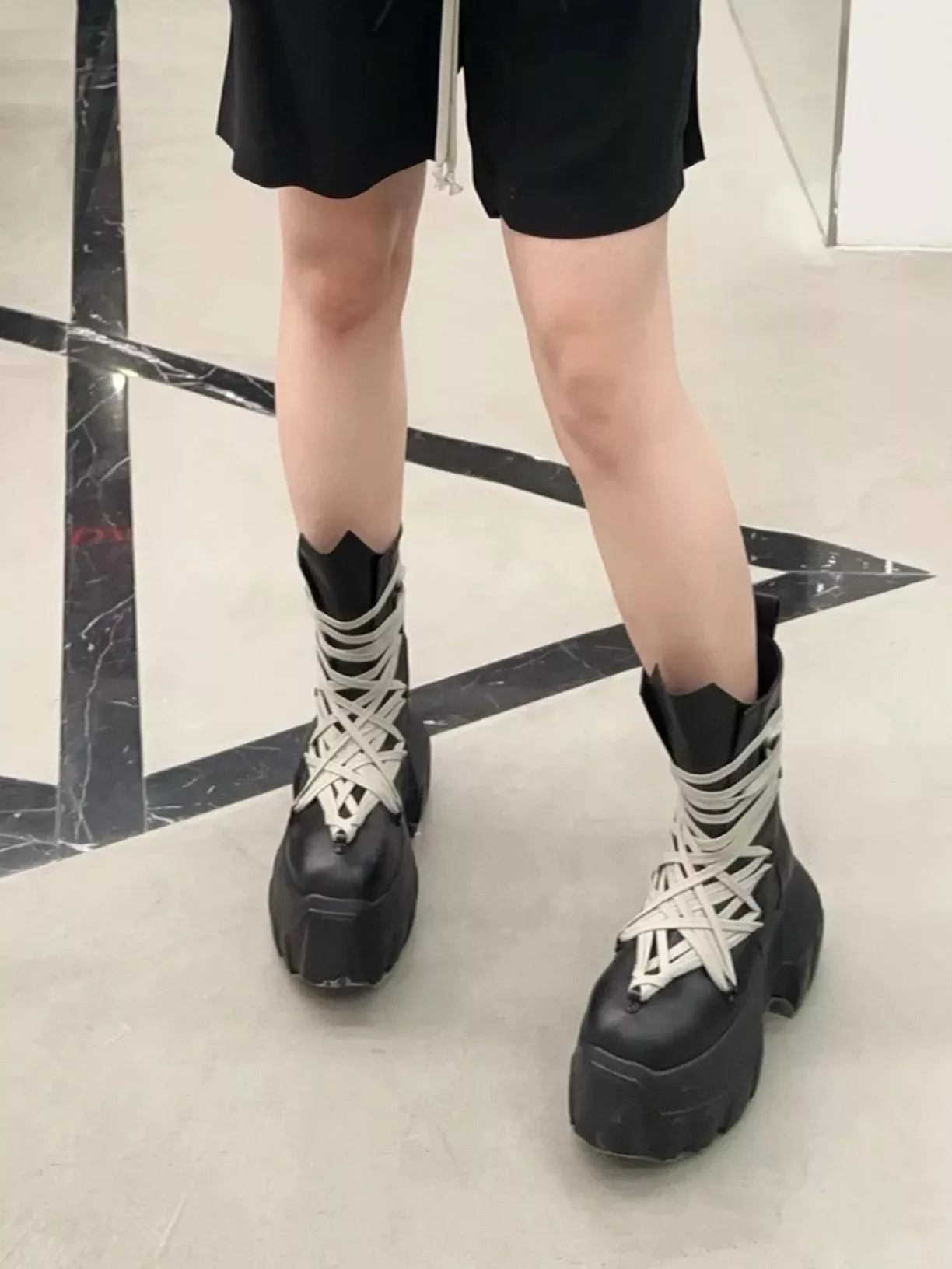 릭오웬스 옥토퍼스 솔 레이스업 부츠 상세 이미지 12