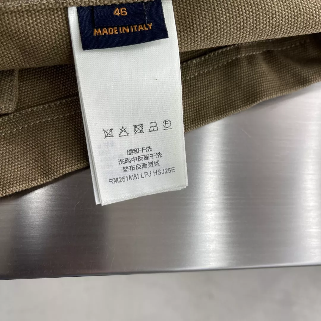 루이비통 코튼 캔버스 워크 재킷 상세 이미지 9