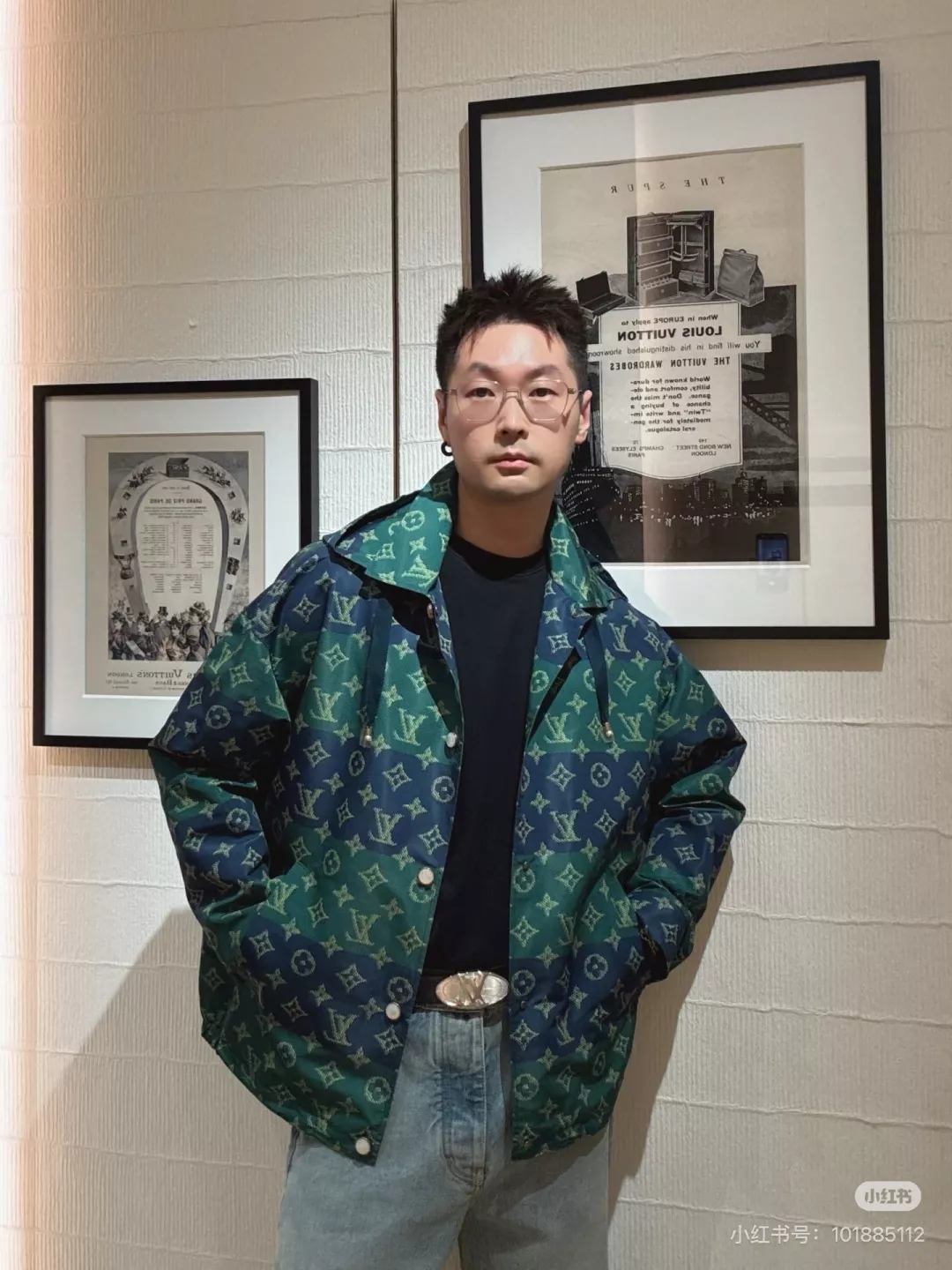 루이비통 모노그램 헤리티지 후드 코치 재킷 상세 이미지 14