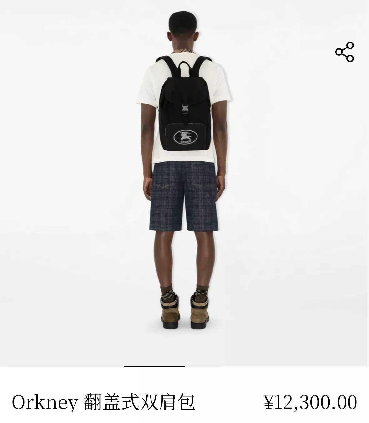 버버리 마술 기사 로고 장식 백팩 상세 이미지 67