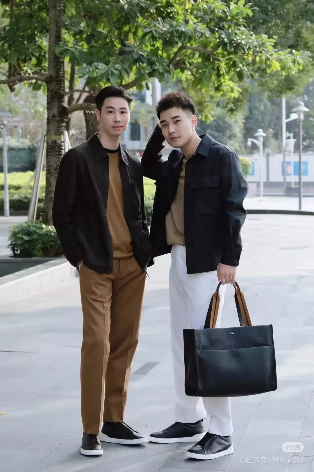 제냐 가로형 토트 비즈니스 백 상세 이미지 20