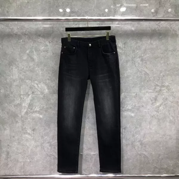 톰브라운 레트로 와이드 데님 팬츠