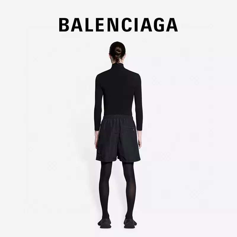 발렌시아가 더블 체크 자수 쇼츠 상세 이미지 9