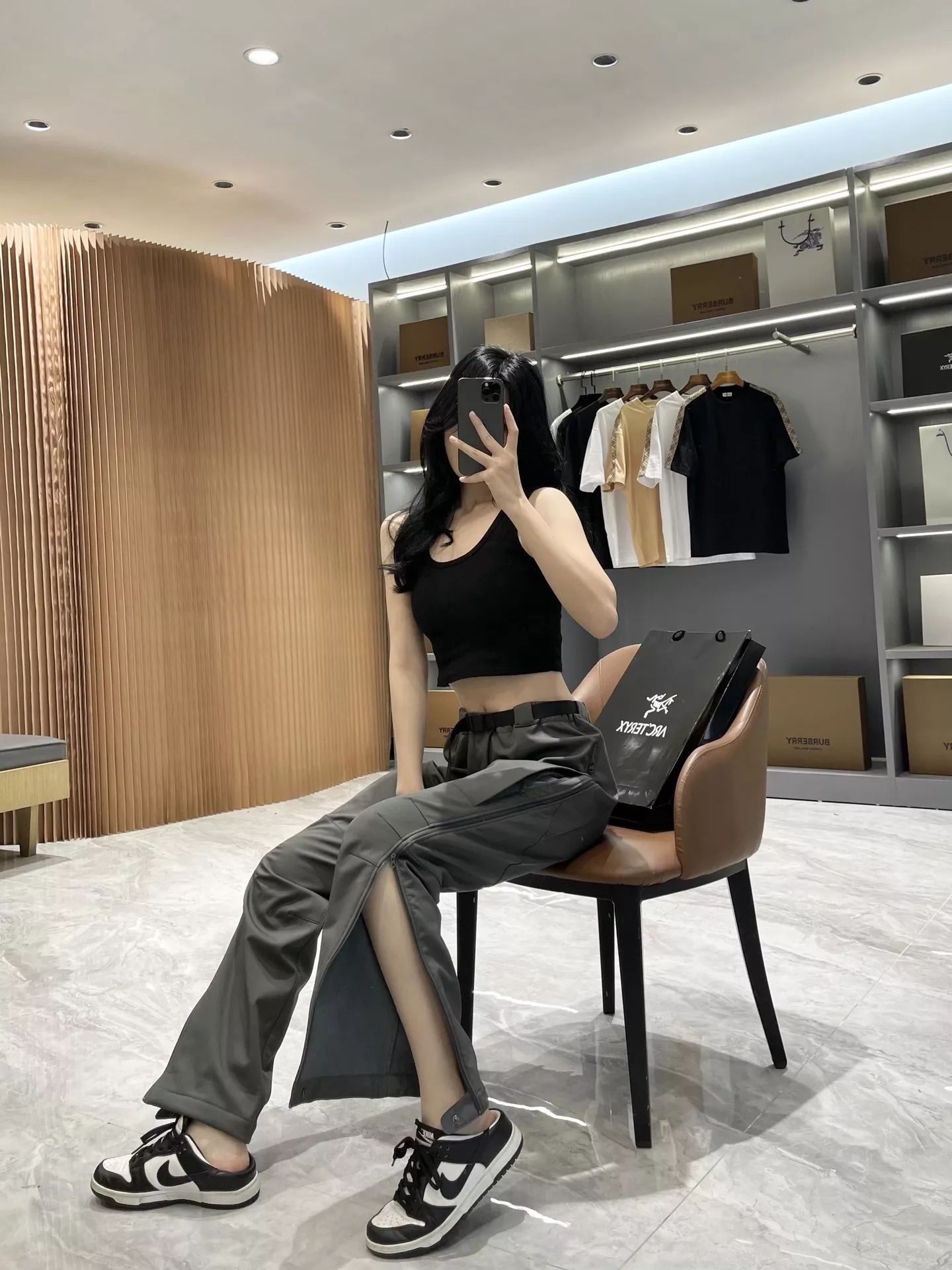 아크테릭스 고어텍스 플리스 삼합 아웃도어 롱팬츠 상세 이미지 43