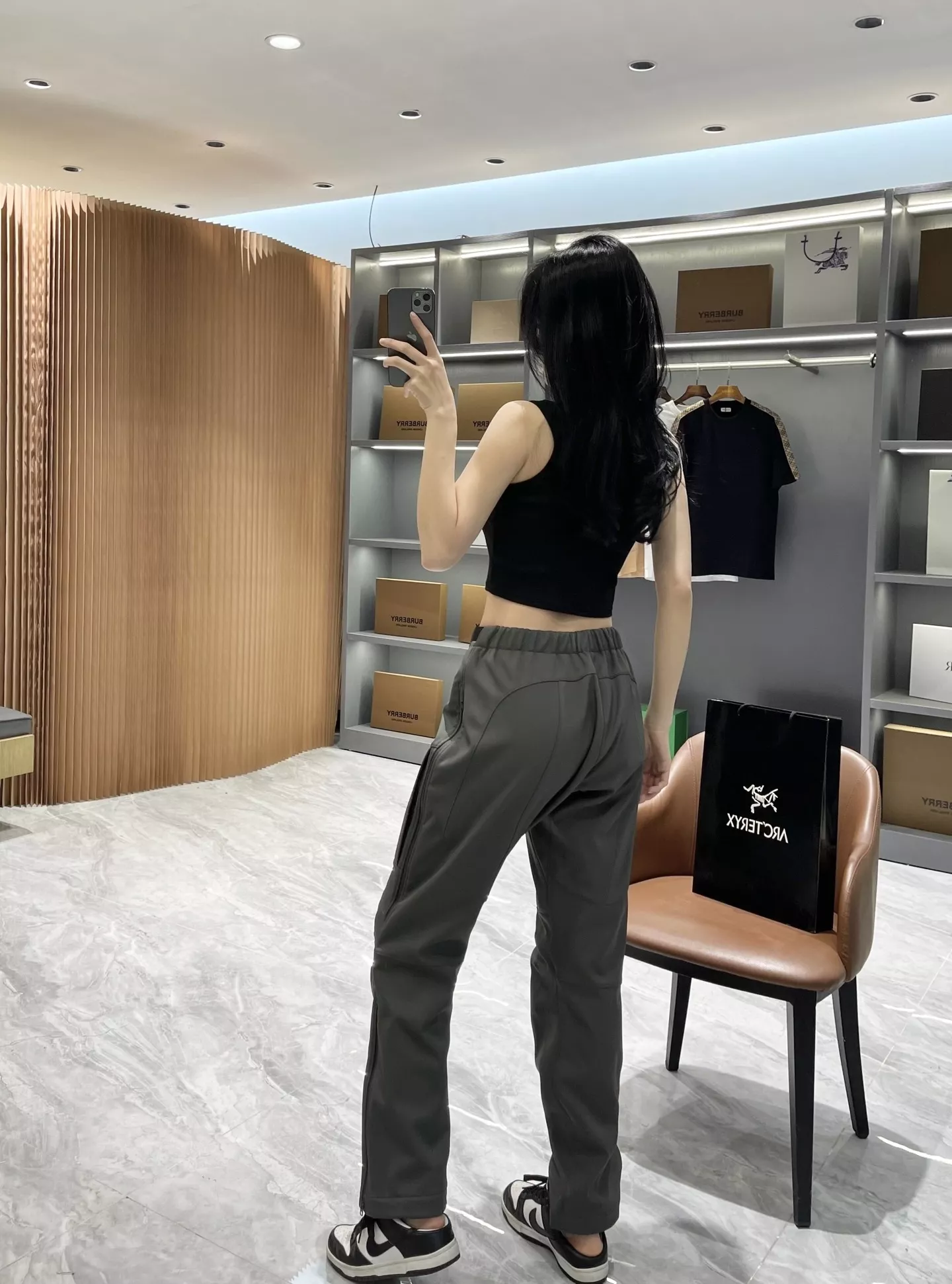 아크테릭스 고어텍스 플리스 삼합 아웃도어 롱팬츠 상세 이미지 45