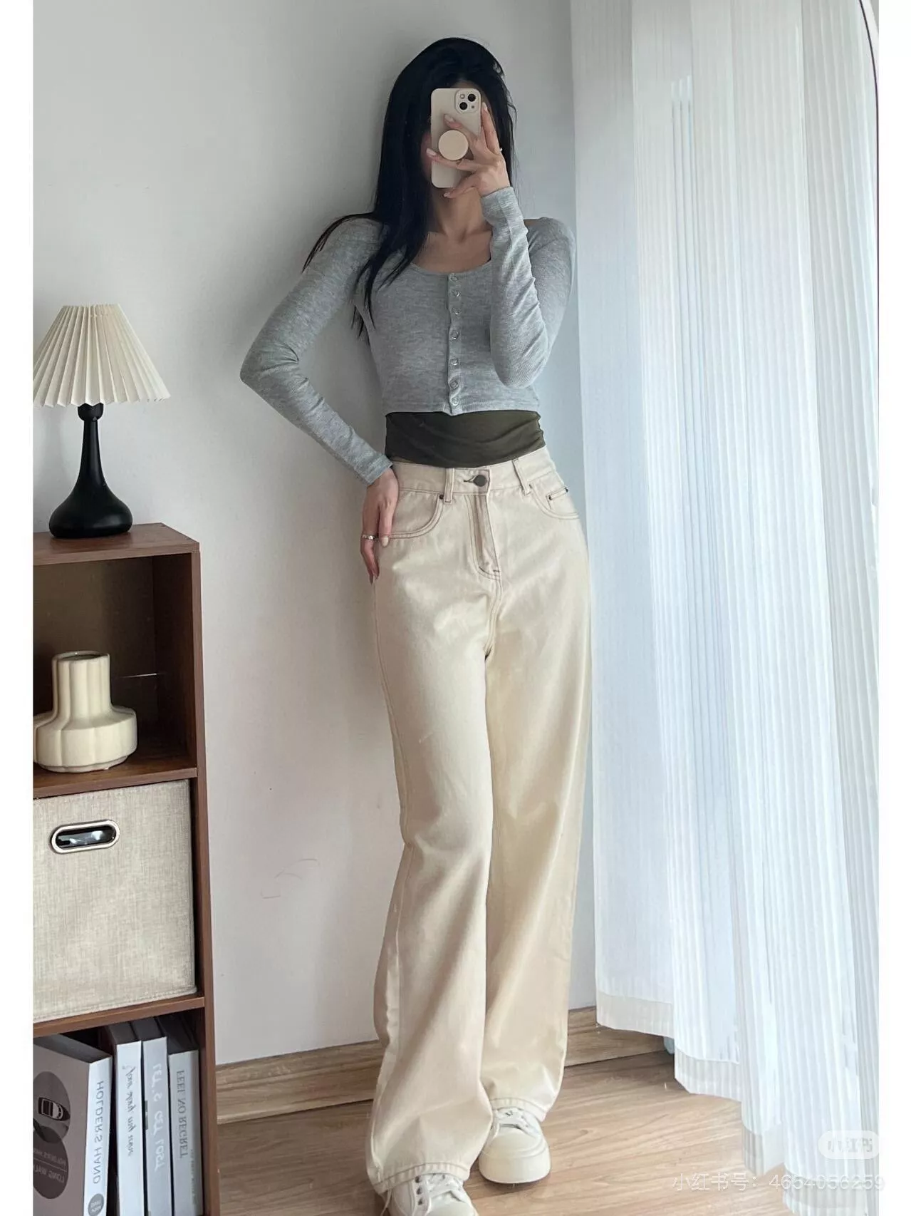 더로우 일자핏 레귤러 데님 팬츠 상세 이미지 43
